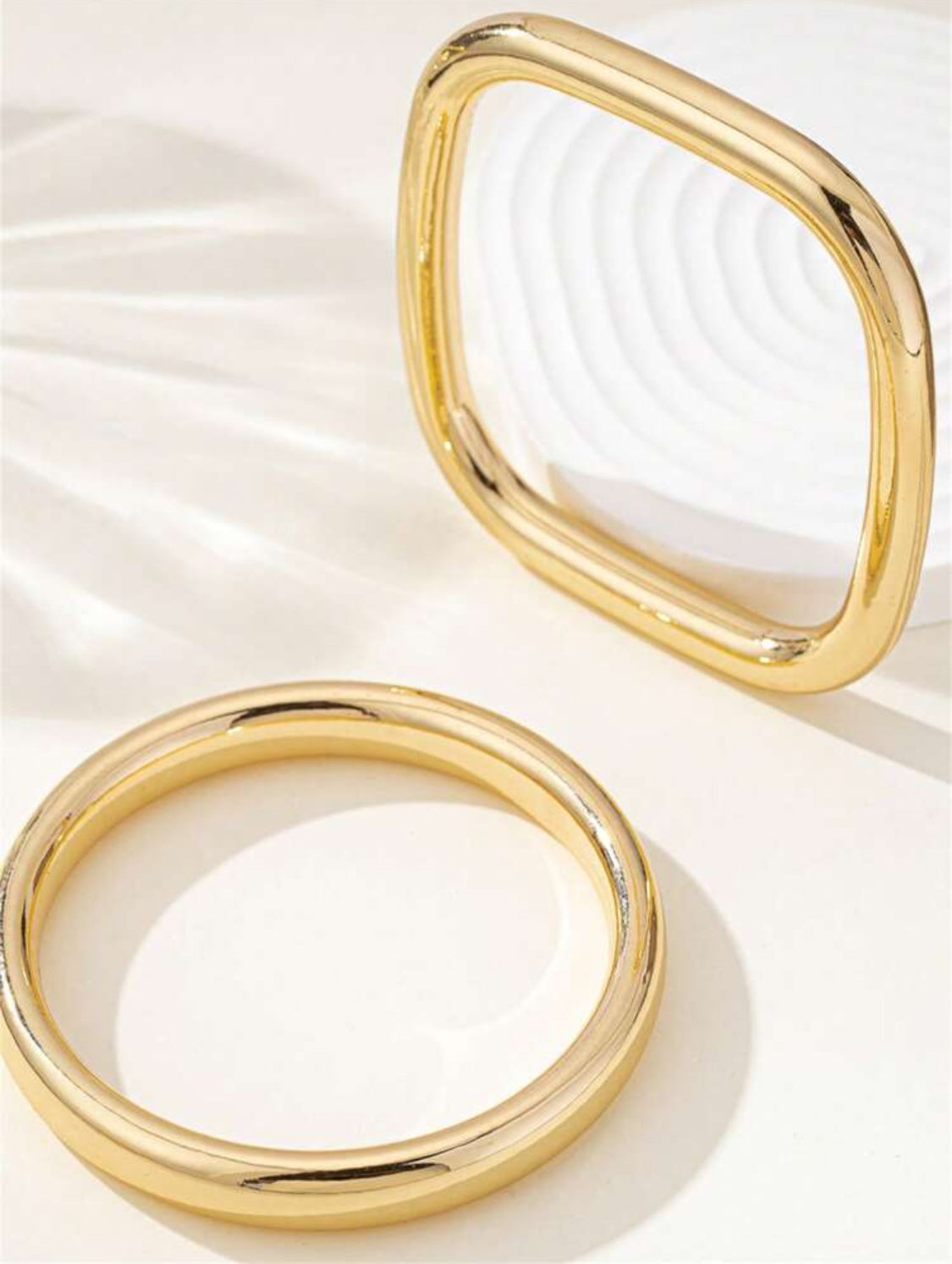 Star light bangle set of 2