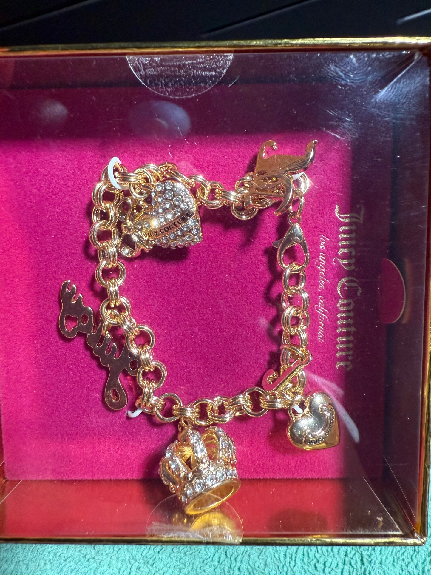 Juicy couture charm bracelet