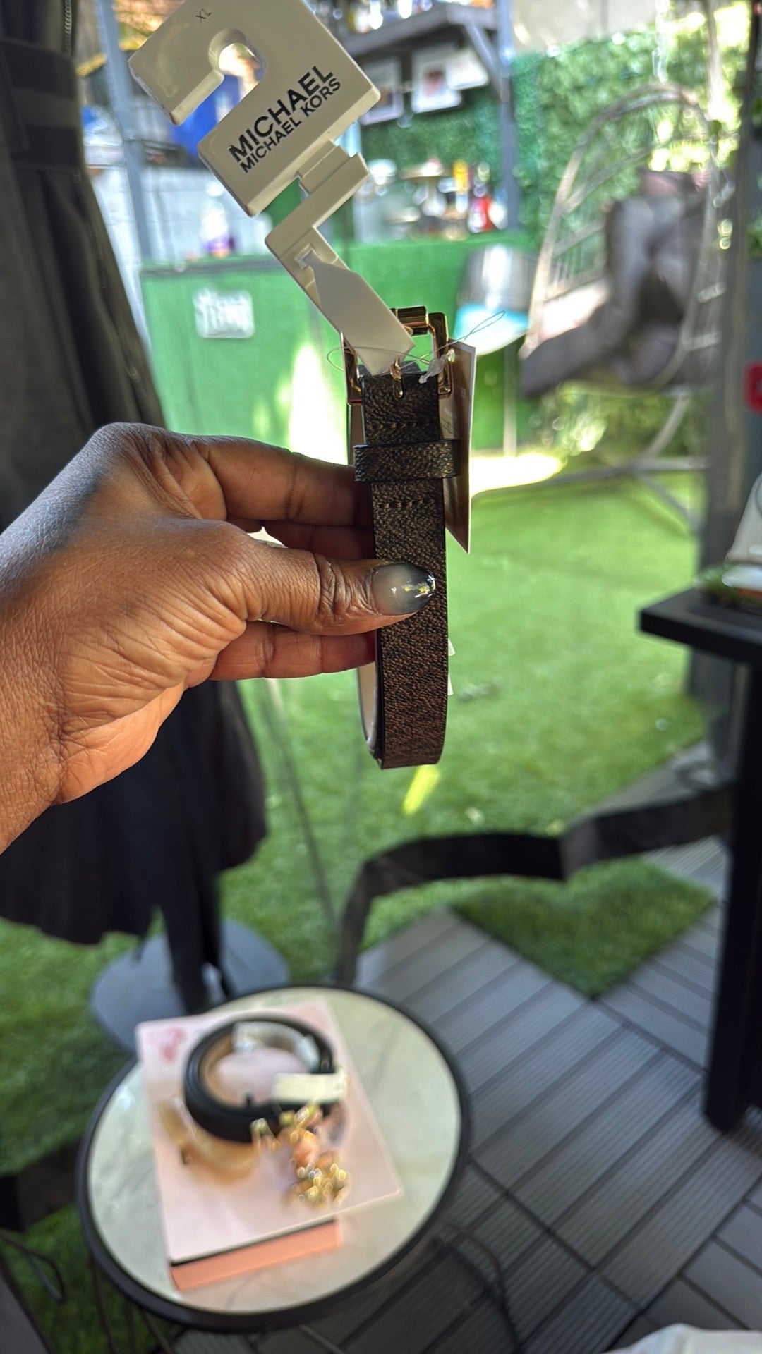 Michael kors women belt