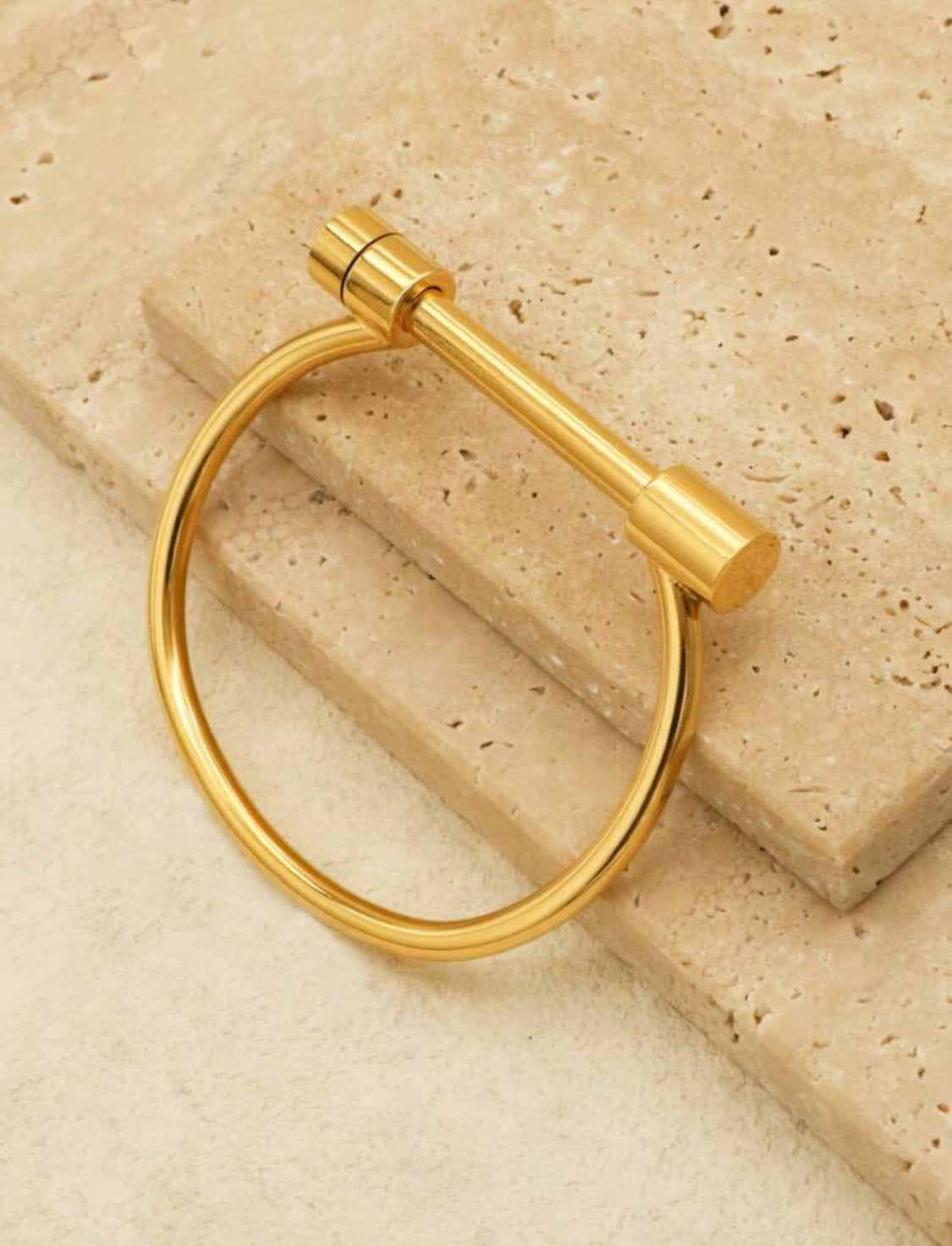 Stainless steel cuff bracelet