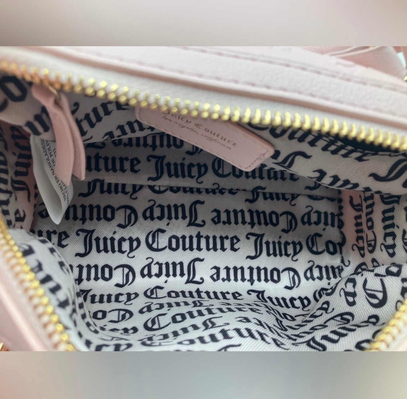 Juicy couture light pink mini bag