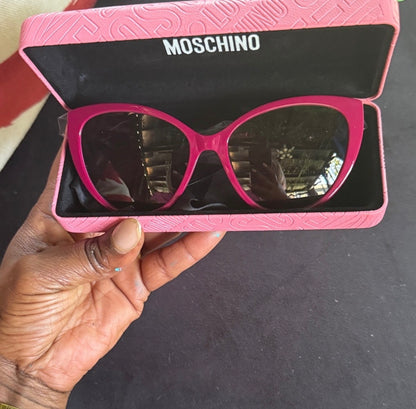 Love Mochino fuchsia sunglasses (authentic)