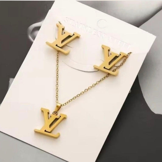 Louis Vuitton necklace set