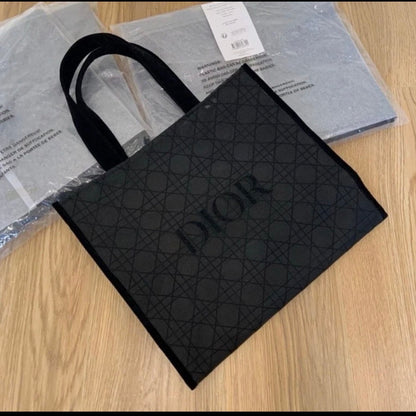 Dior black mesh bag