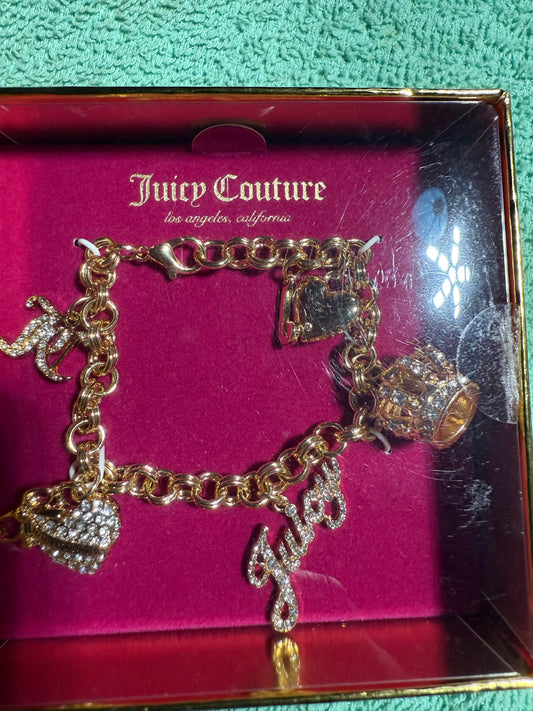 Juicy couture charm bracelet