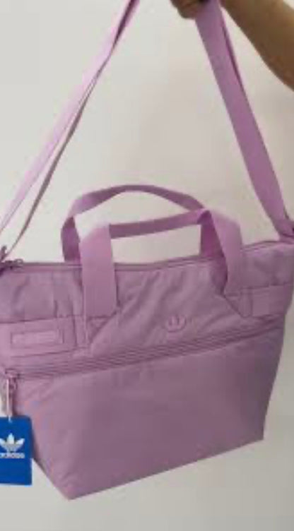 Adidas pink women travel bag