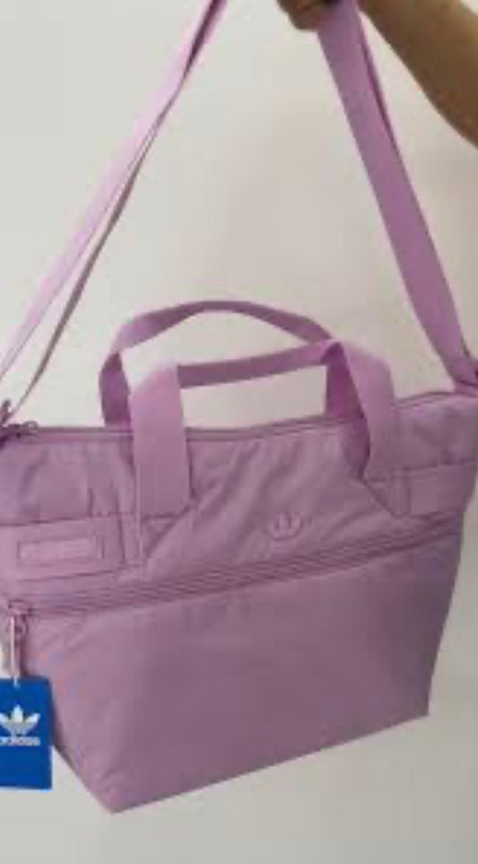 Adidas pink women travel bag