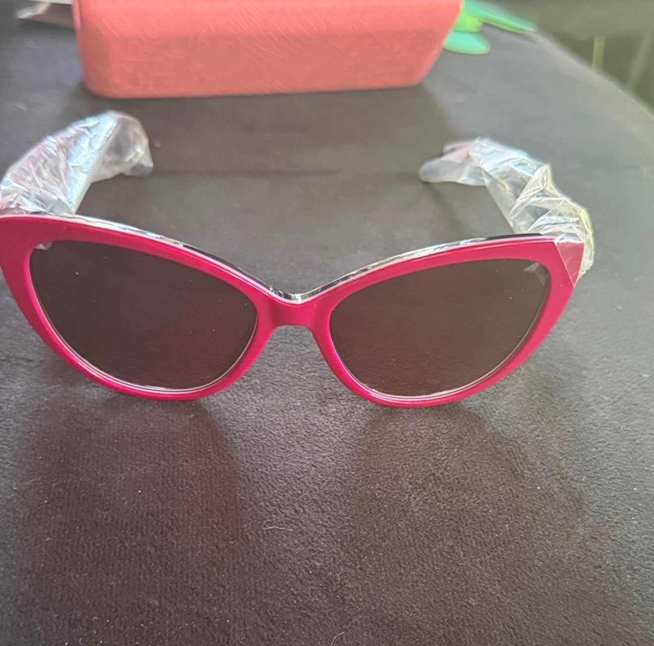 Love Mochino fuchsia sunglasses (authentic)