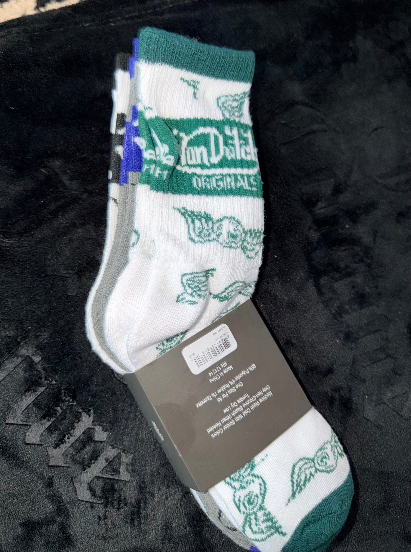 Von Dutch sock set of 3