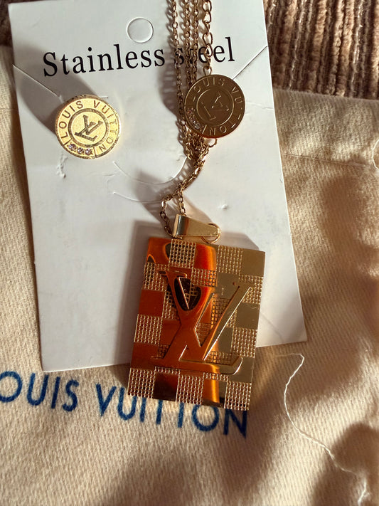 Lv jewelry set
