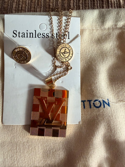 Lv jewelry set