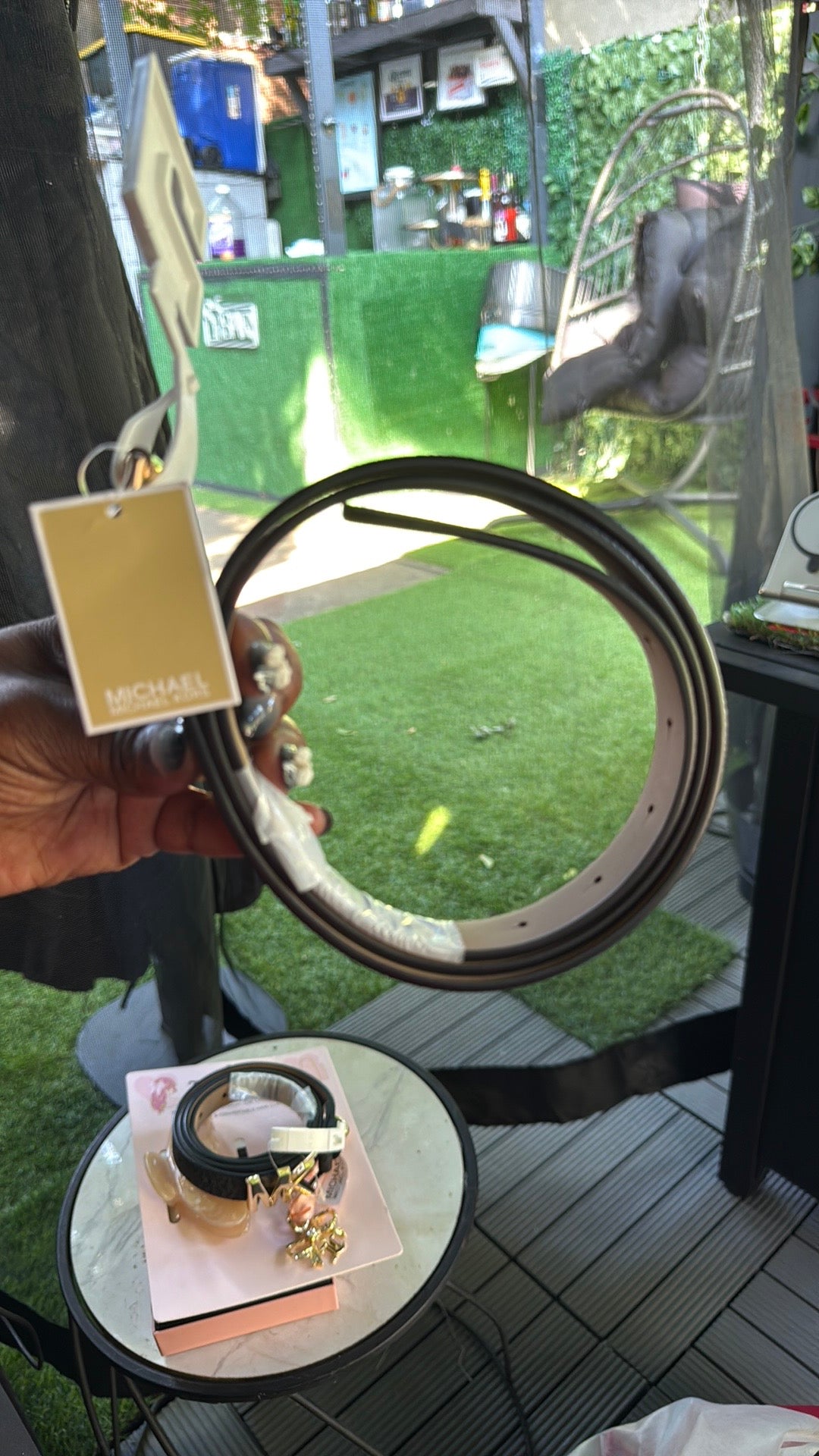 Michael kors women belt