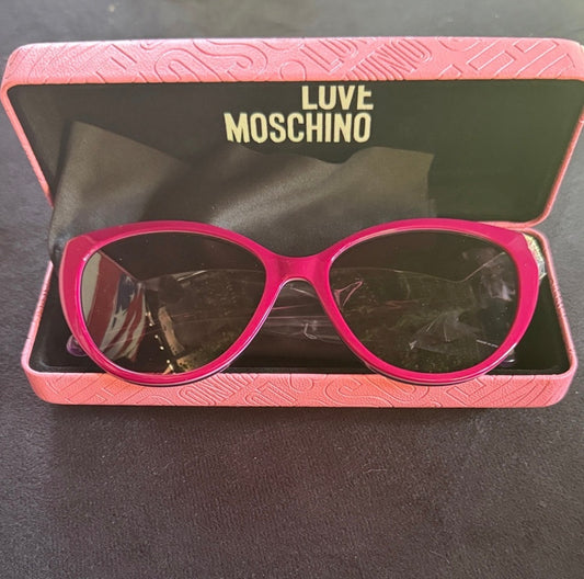 Love Mochino fuchsia sunglasses (authentic)
