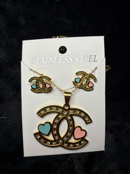 Chanel necklace set