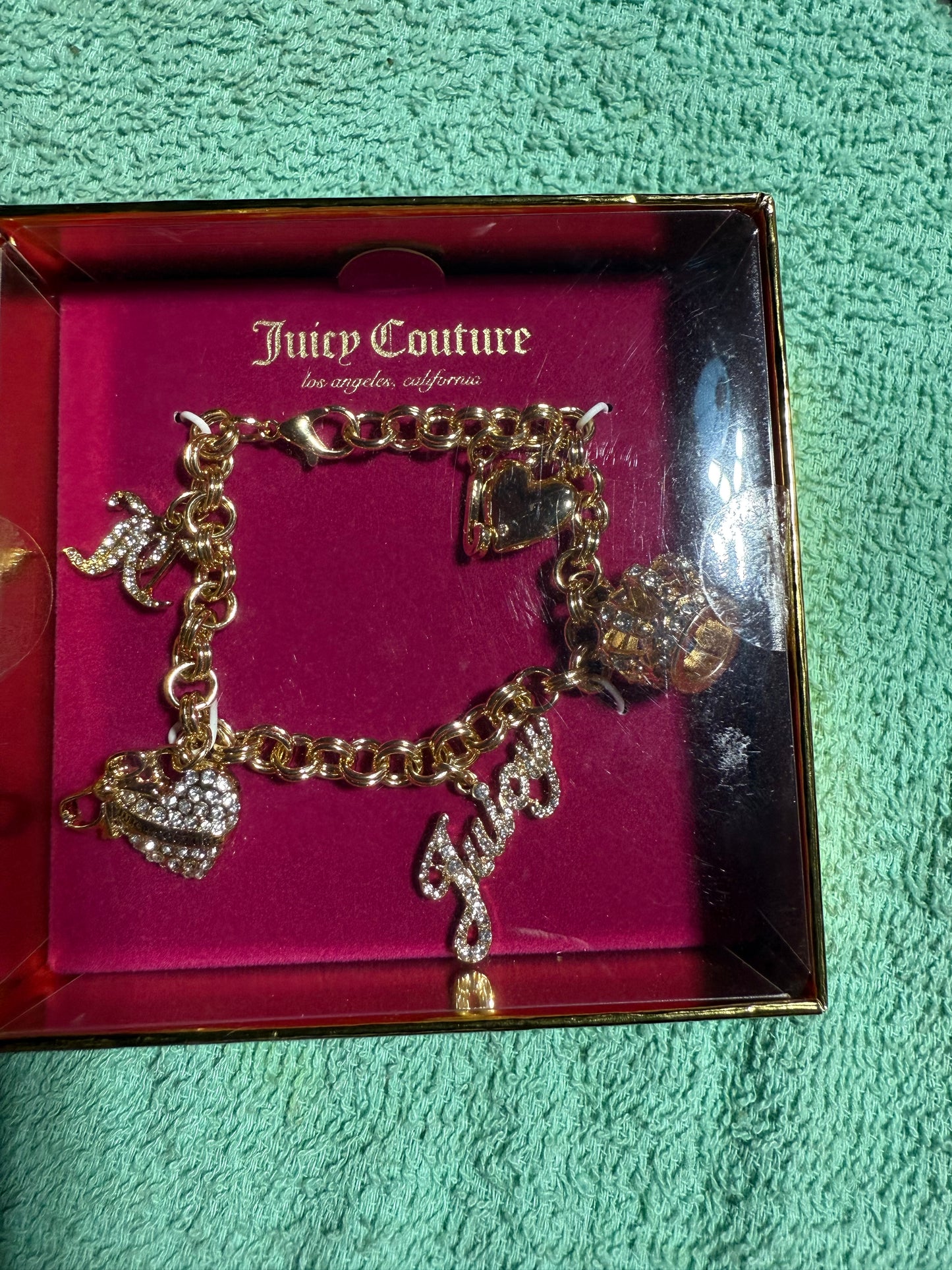 Juicy couture charm bracelet