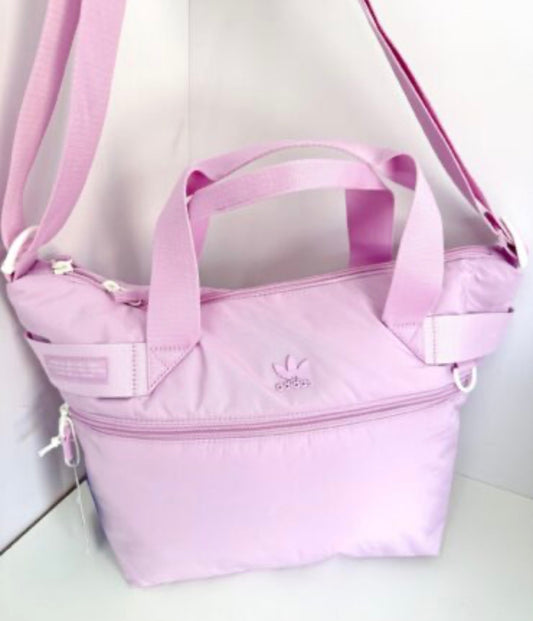 Adidas pink women travel bag