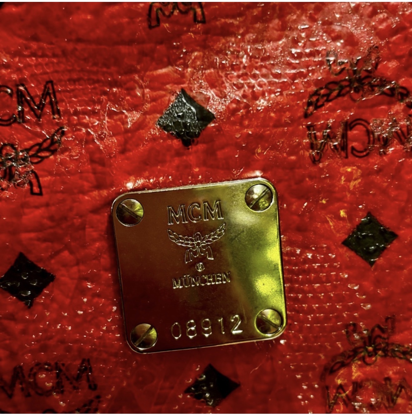 Mcm limited edition cherry tote(authentic)