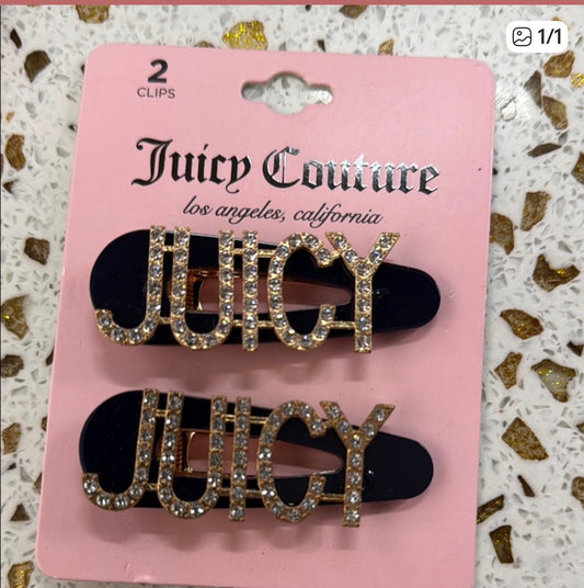 Juicy couture hair clip