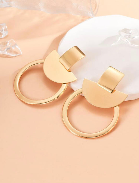 Gold fashion Earrings